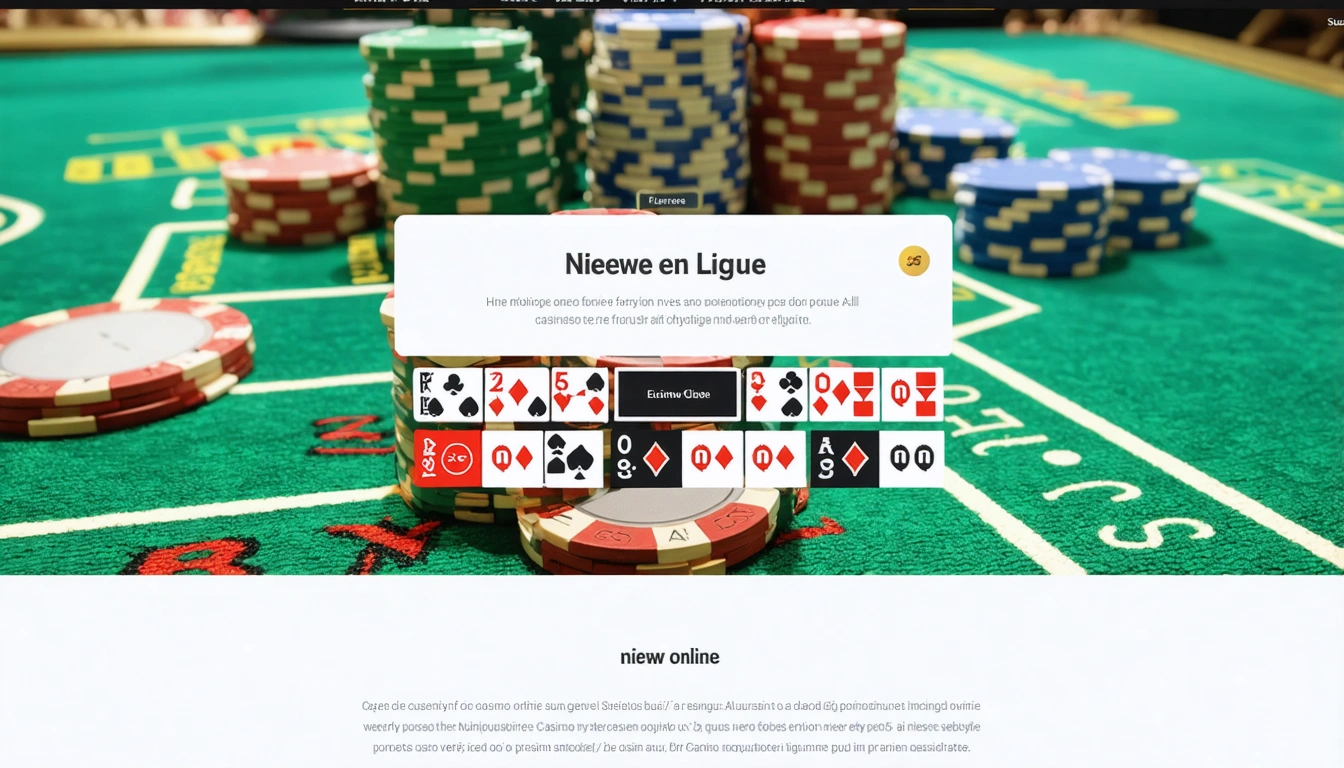 nieuwe online casino belgie Casino en Ligne Belgique